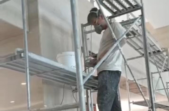 吳忠鳳朝明庭售樓部石材結(jié)晶